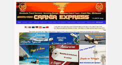 Desktop Screenshot of carniaexpress.com